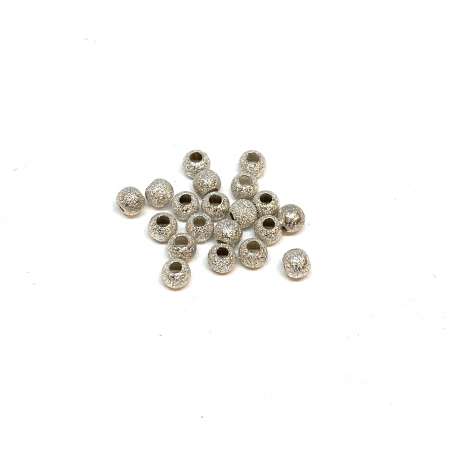 Bolas mate de Plata de Ley 3mm