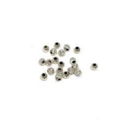 Bolas gayonadas de Plata de Ley 3mm