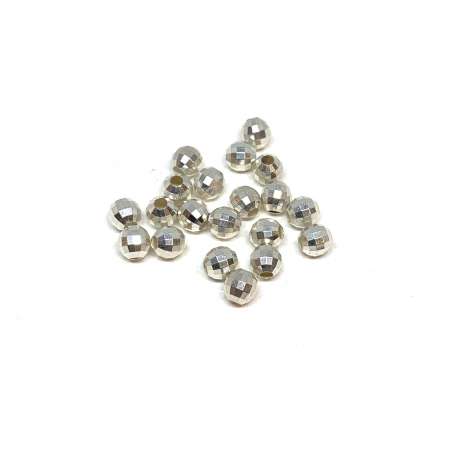 Bolas espejo de Plata de Ley 5mm