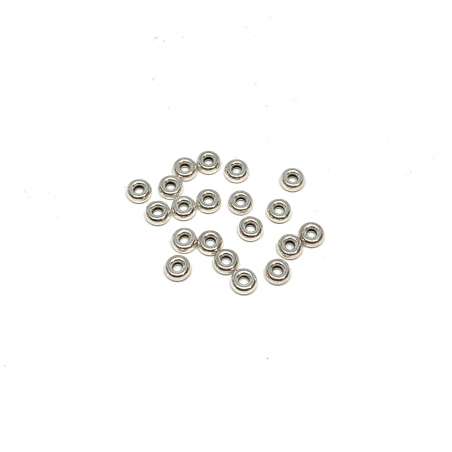 Donuts de Plata de Ley 3mm