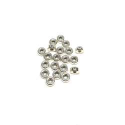 Donuts de Plata de Ley 4mm