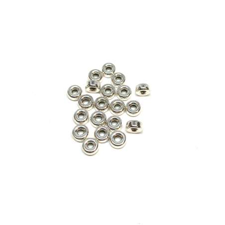 Donuts de Plata de Ley 4mm
