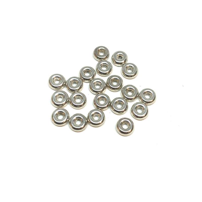 Donuts de Plata de Ley 5mm B