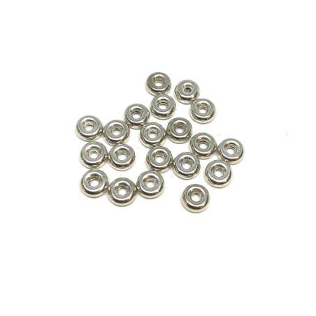 Donuts de Plata de Ley 5mm B