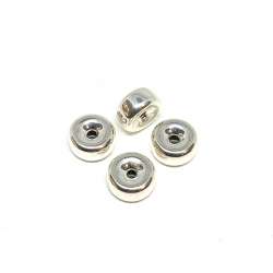 Donuts de Plata de Ley 10mm