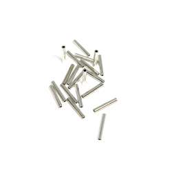 Tubos lisos de Plata de Ley 1,5x10x0,25mm
