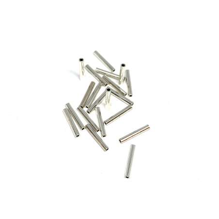Tubos lisos de Plata de Ley 1,5x10x0,25mm
