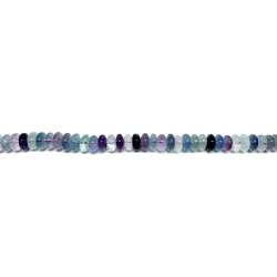 Fluorita rondel 10x5mm