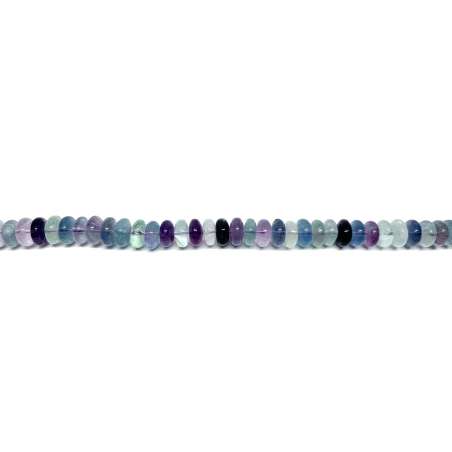 Fluorita rondel 10x5mm