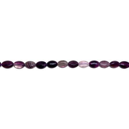Fluorita lila oval 10x14mm