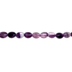 Fluorita lila oval 13x18mm