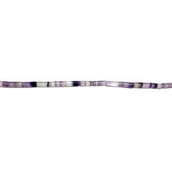 Fluorita lila tubo 4x10mm