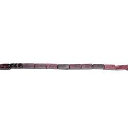 Rodonita cuboide 4x13mm