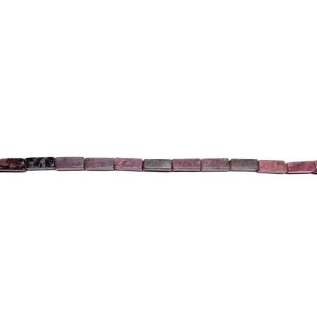 Rodonita cuboide 4x13mm