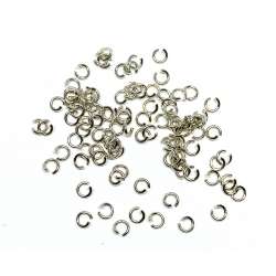 Anillas de Plata de Ley 0,9x4,4mm