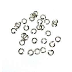 Anillas de Plata de Ley 1,25x5,9mm