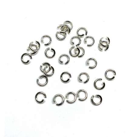 Anillas de Plata de Ley 1,25x5,9mm