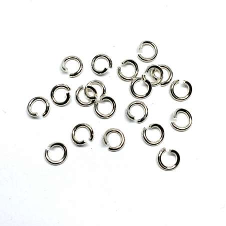Anillas de Plata de Ley 1,3x6,7mm