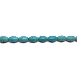 Magnesita oliva lados 10x16mm