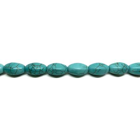 Magnesita oliva lados 13x20mm