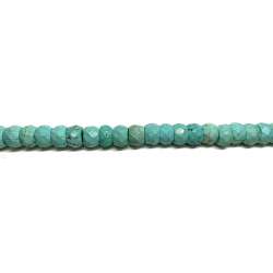 Magnesita rondel 12x8mm facetada