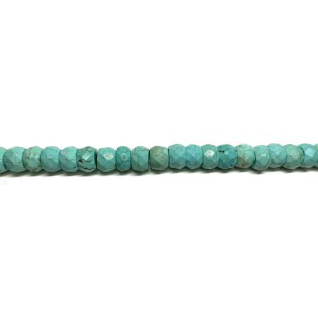 Magnesita rondel 12x8mm facetada