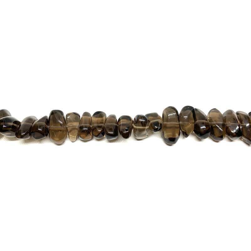 Cuarzo ahumado nugget 18x12mm