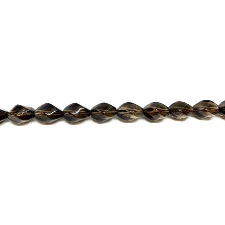 Cuarzo ahumado oliva "S" 10x15mm