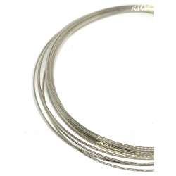 Hilo en Plata de Ley 0,6mm (1 metro)