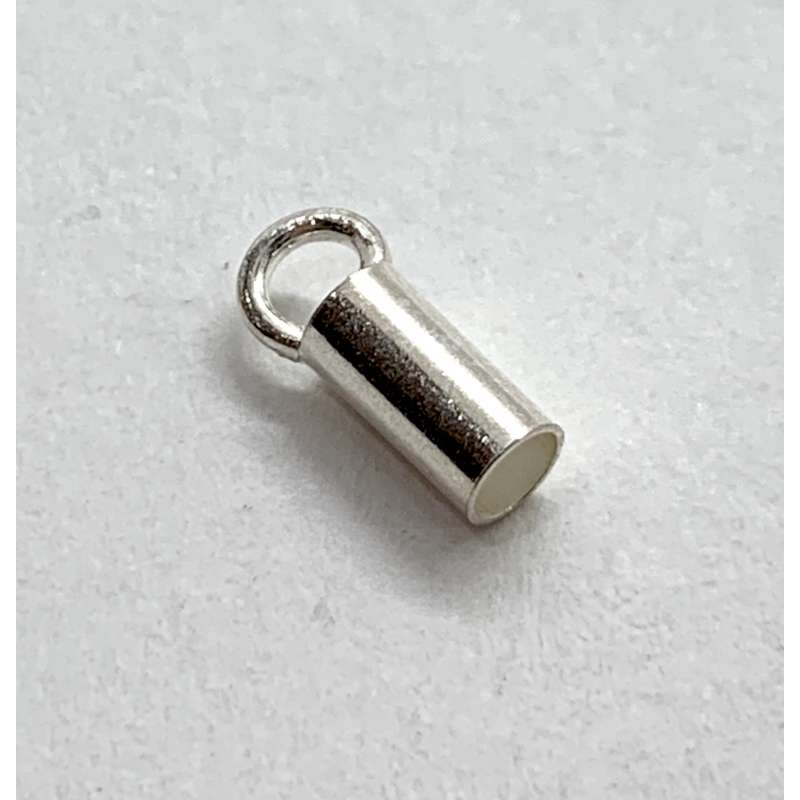 Terminal Capuchón en Plata de Ley 3mm
