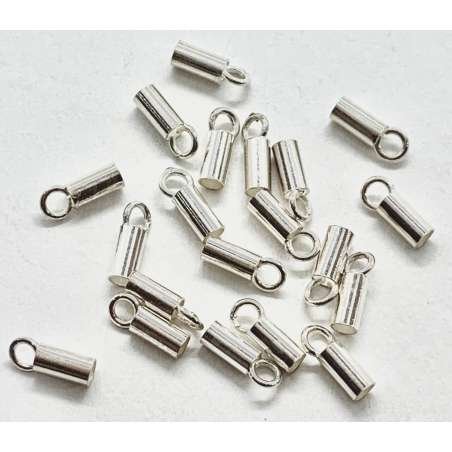 Terminal Capuchón en Plata de Ley 3mm