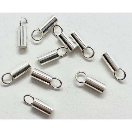 Terminal Capuchón en Plata de Ley 4mm