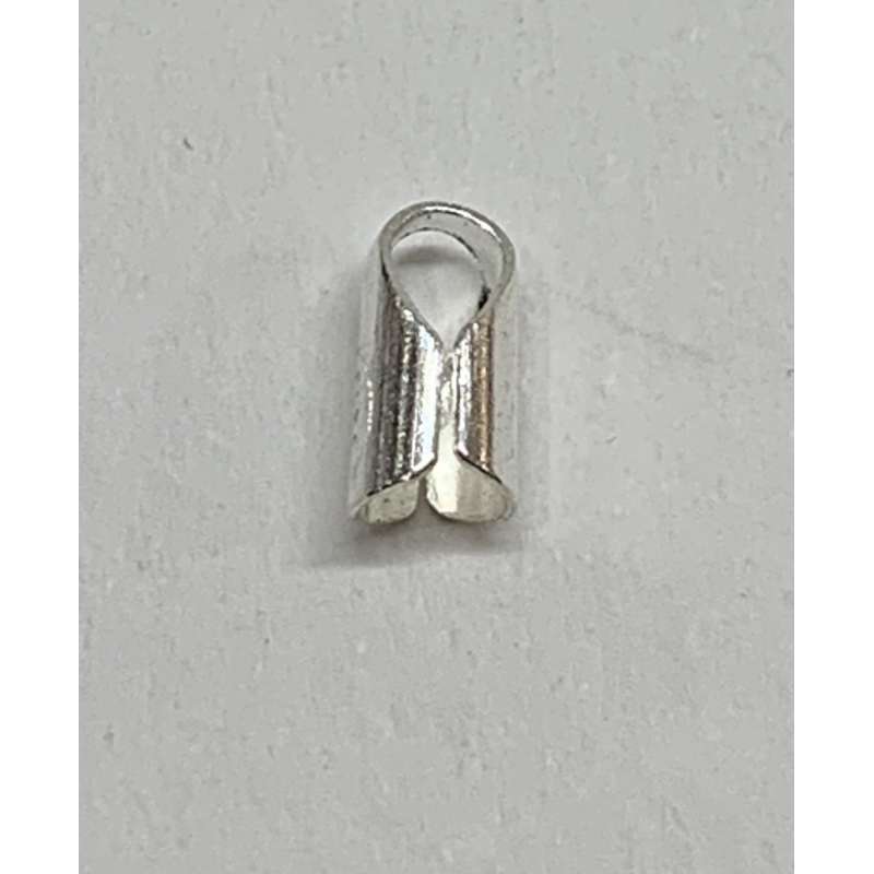 Terminal Capuchón en Plata de Ley 4mm