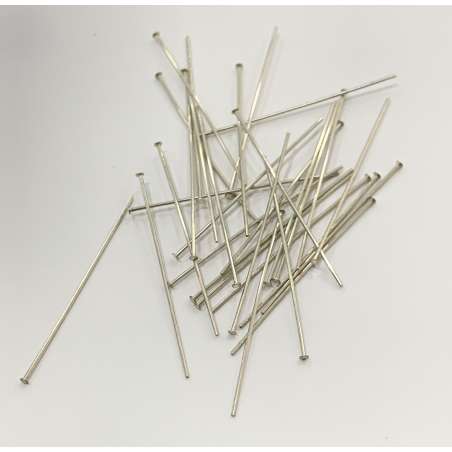 Alfileres en Plata de Ley 1,25"