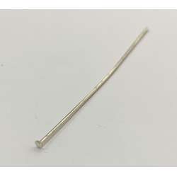 Alfileres en Plata de Ley 1,5"x0,02" 2