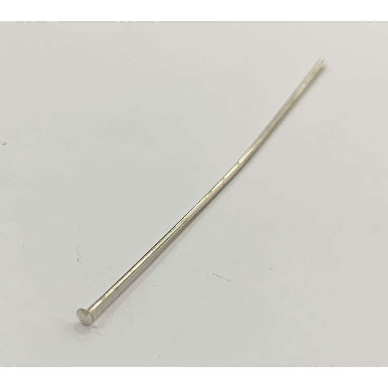 Alfileres en Plata de Ley 1,5"x0,02"