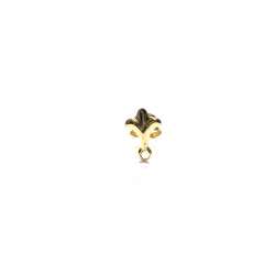 Dormilona Flor Lis c/g c/p de Gold Filled