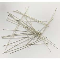 Alfileres en Plata de Ley 2"x0,02"