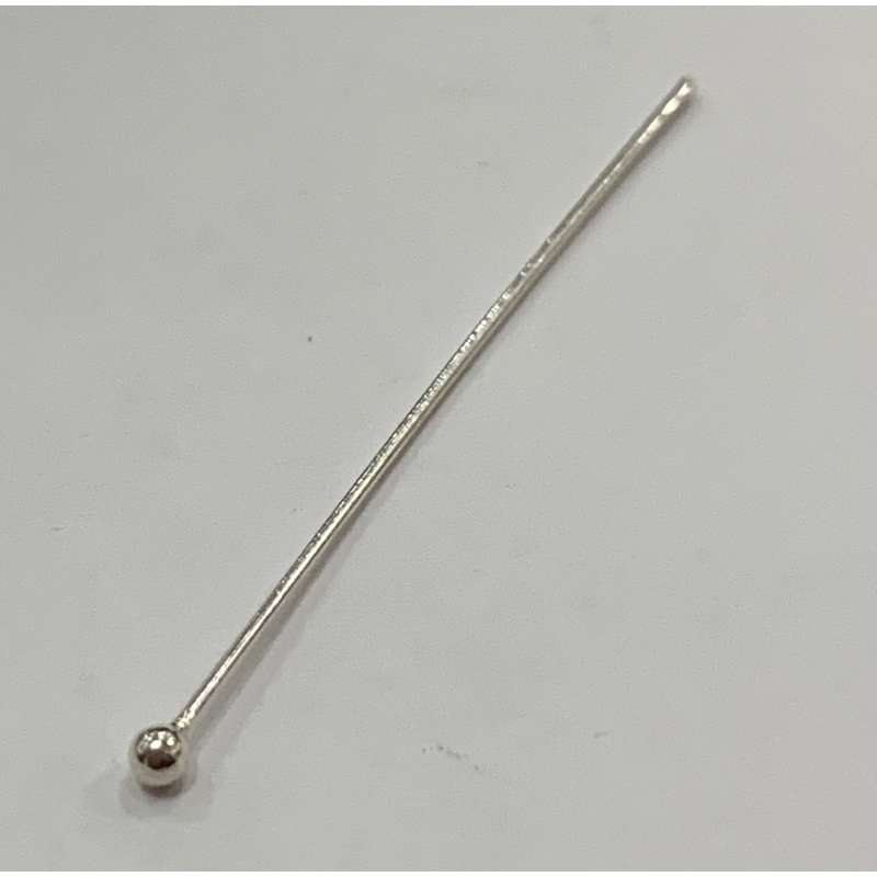 Alfileres en Plata de Ley 30mm