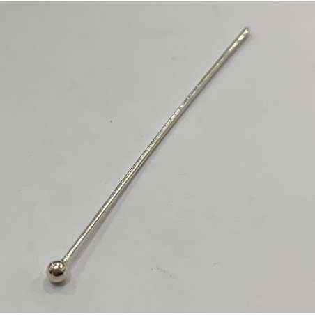 Alfileres en Plata de Ley 30mm
