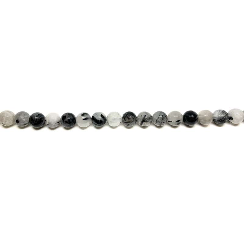 Cuarzo Turmalinado 8mm