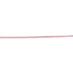 Cuarzo Rosa 2mm facetado