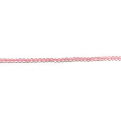 Cuarzo Rosa 3mm facetado