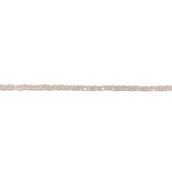 Cuarzo Rosa Rondel 4x3mm facetado
