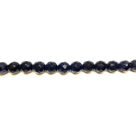 Aventurina Azul 12mm facetada