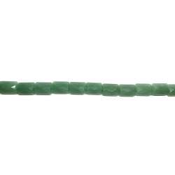 Aventurina Verde Rectángulo 13x18mm facetada