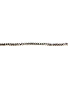Hematite plateado 3mm facetado