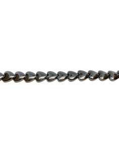 Hematite Corazón Gordito 12mm