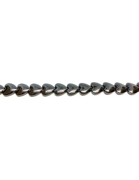 Hematite Corazón Gordito 12mm
