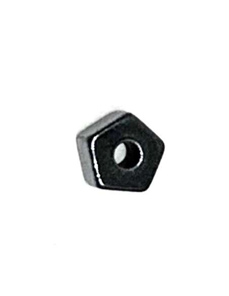 Hematite Pentágono 3x2mm